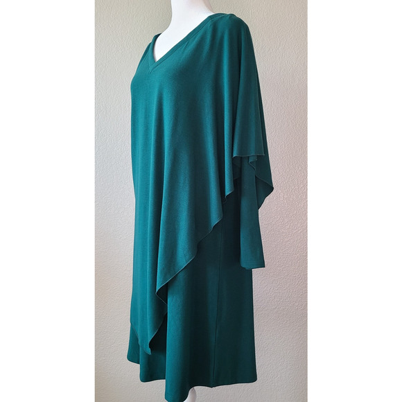 NWT Soft Surroundings Women Asymmetrical‎ Dress Medium Lagenlook Layered Art - Picture 4 of 13